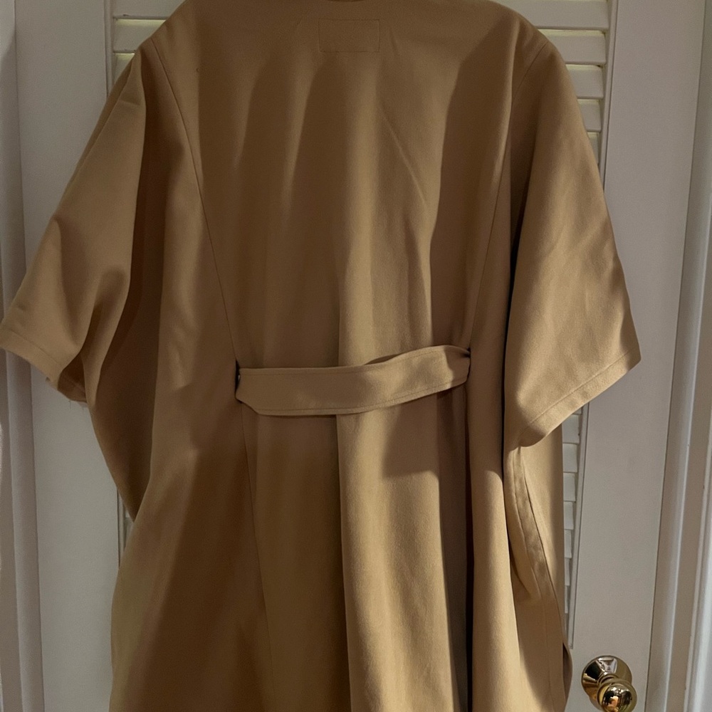 torrid Camel Belted Cape Trench Coat - Picture 3 of 3